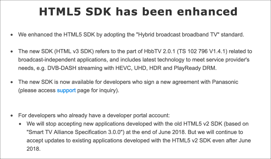 HTML5 요구 사항